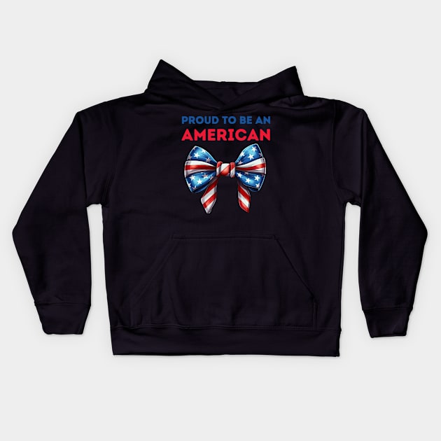 Proud to be an American Kids Hoodie by Fun Planet